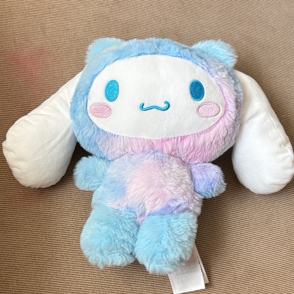 Cute Cinnamoroll Plush - Pastel Blue & Pink